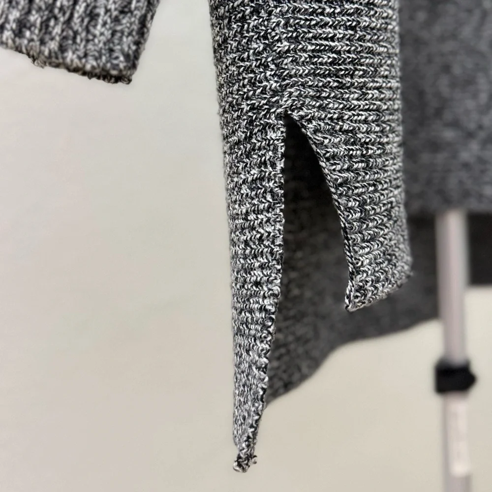 Jones New York Signature Marled Knit Tunic Sweater